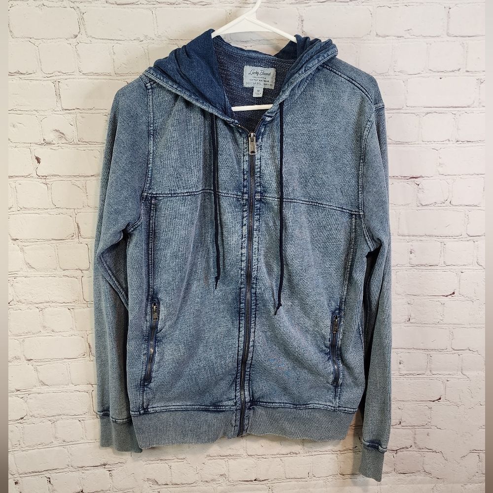 Men's Lucky Brand "Grey Label" zip-up jacket, size Medium